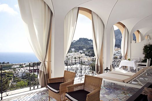 Отель Capri Tiberio Palace - остров Капри.