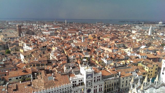 Вид на Венецию с колокольни Сан-Марко - фото